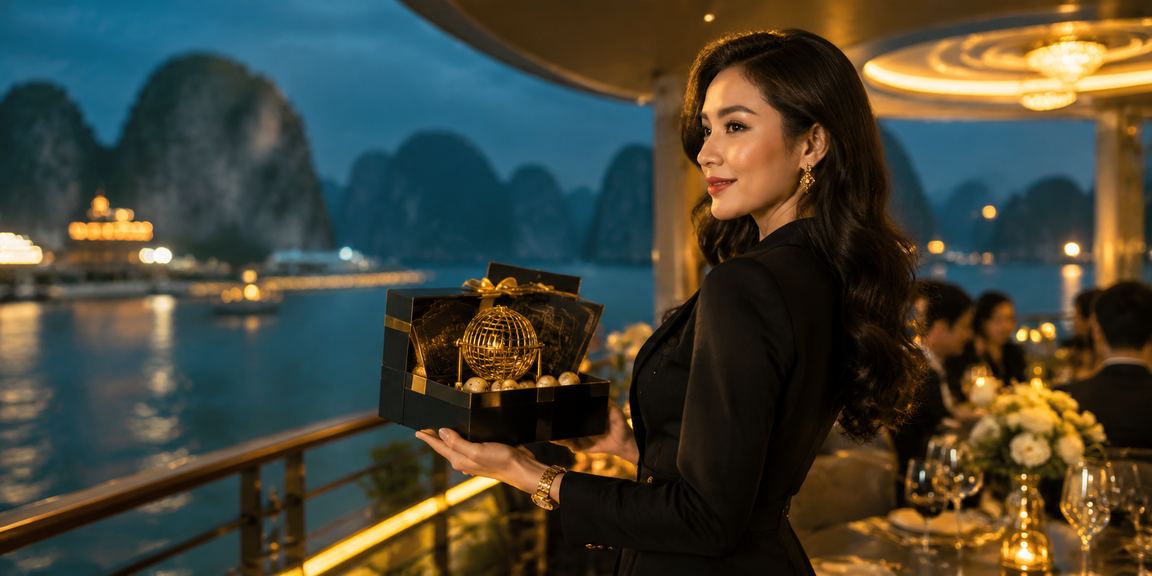 Người chơi theo dõi xổ số và đặt cược tại vịnh Hạ Long